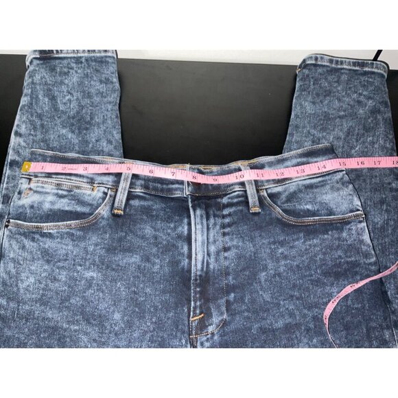 FRAME Le High Skinny Dark Indigo Denim Jeans Trumbull size 30 - Picture 6 of 9